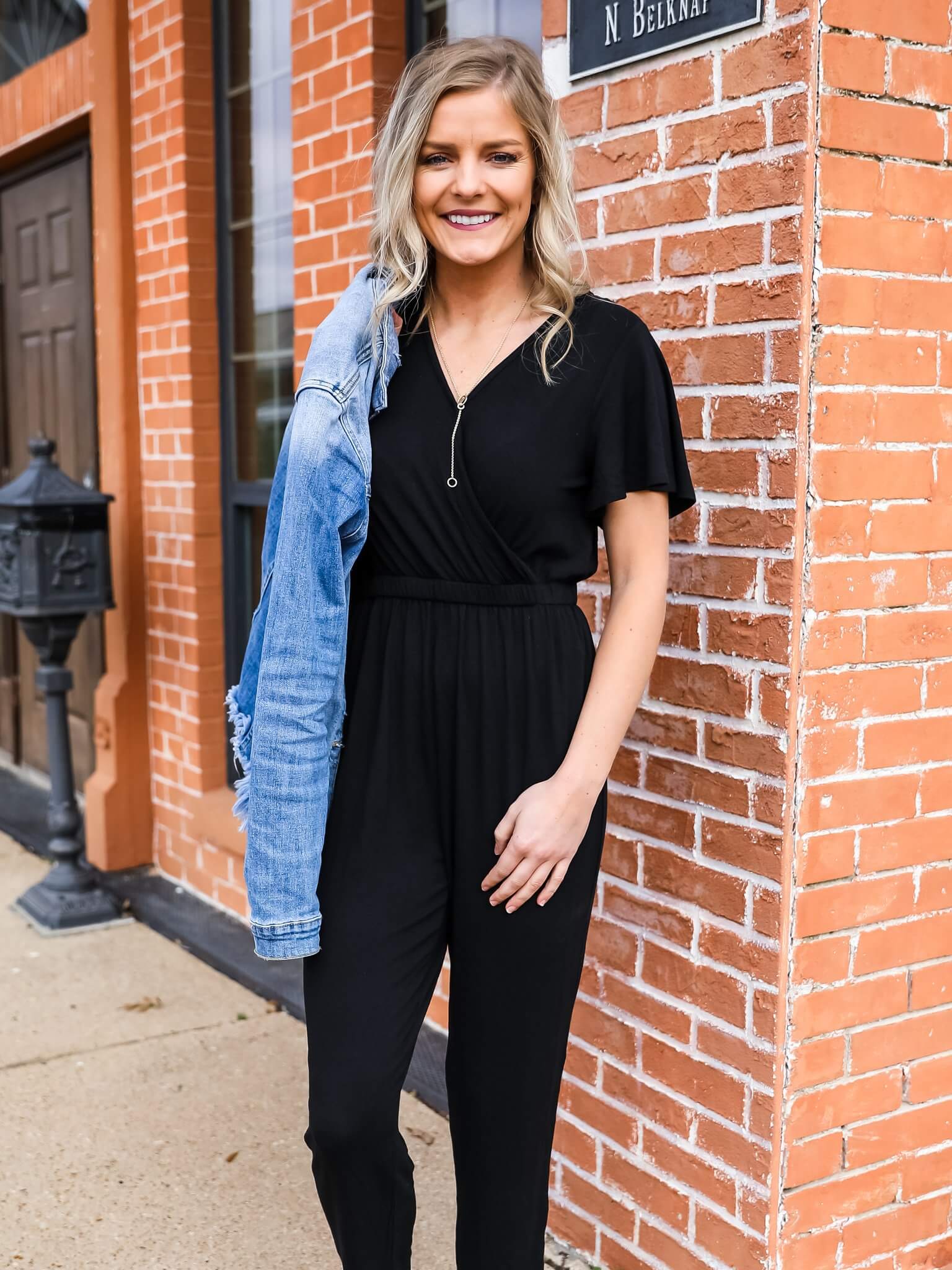 Black long dress